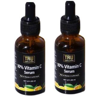 Pack of 2 Face Serum 25ml*2 at Rs.898 at Tru Hair & Skin +  Free Gifts